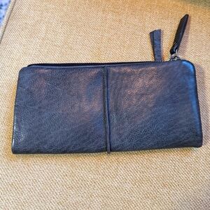 EUC Latico Charcoal Andi Leather Wallet